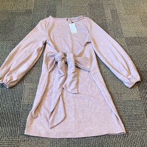 Beige sweater dress, size M